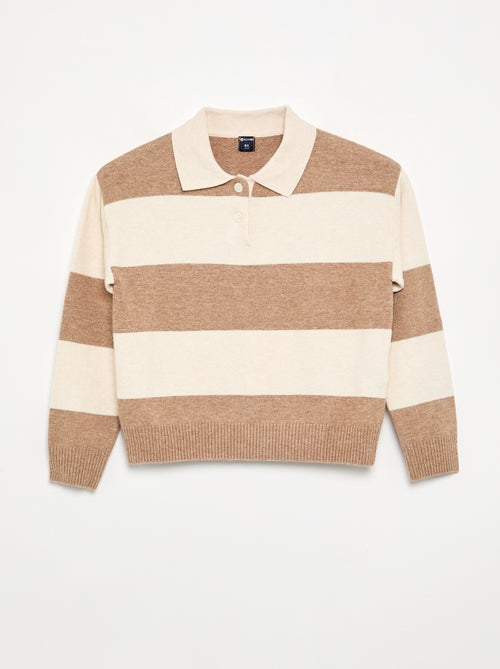 Maglione caldo a collo polo - Kiabi Maglione caldo a collo polo - Kiabi