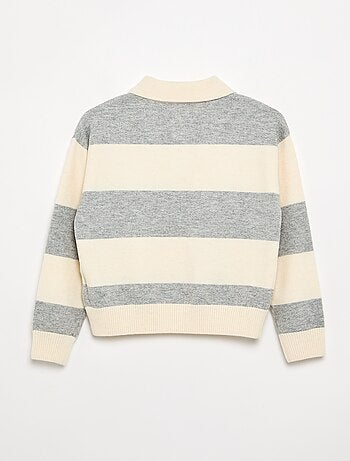 Maglione caldo a collo polo