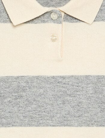 Maglione caldo a collo polo