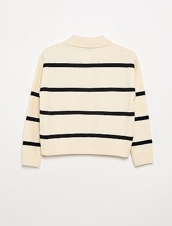 Maglione caldo a collo polo