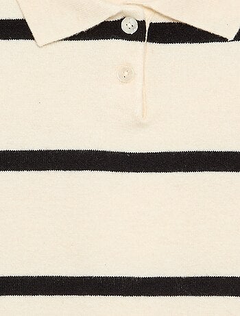 Maglione caldo a collo polo