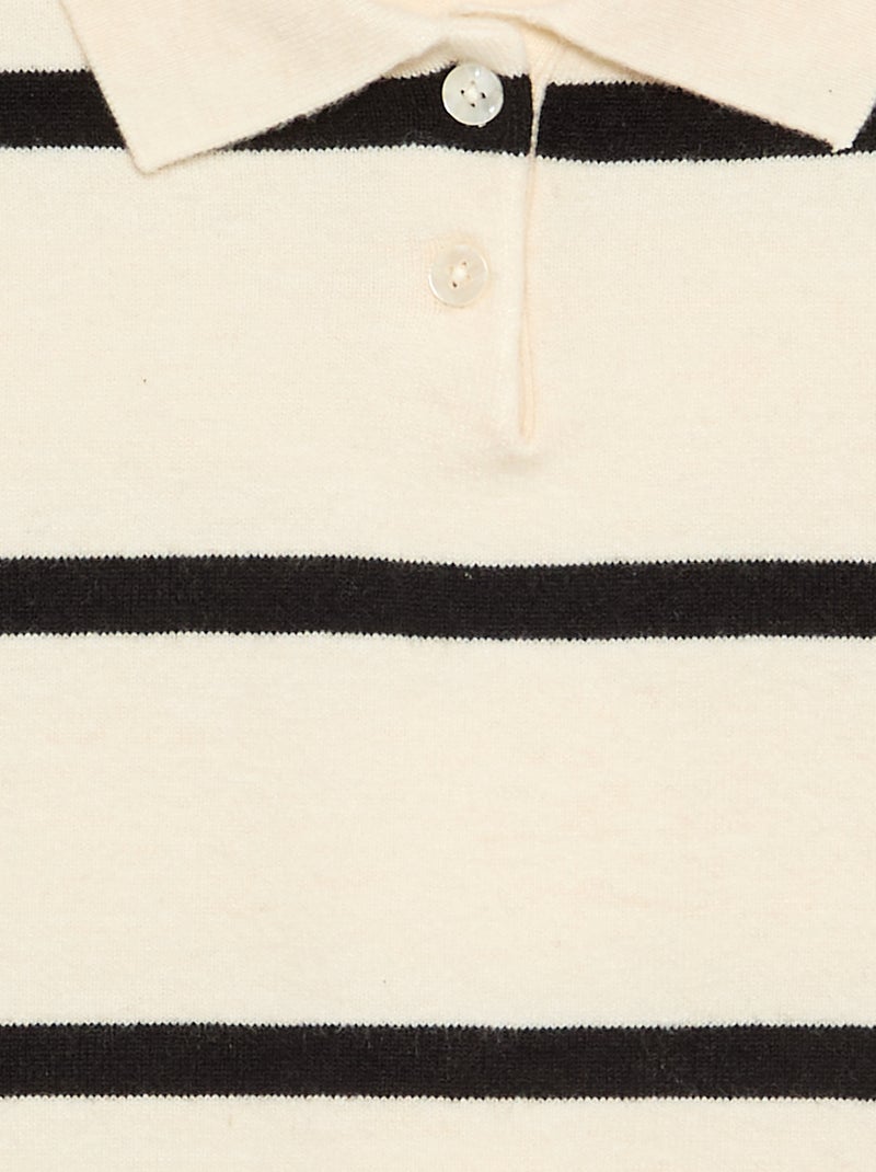 Maglione caldo a collo polo Nero - Kiabi