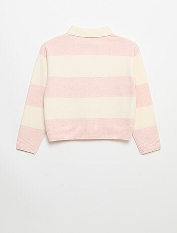 Maglione caldo a collo polo