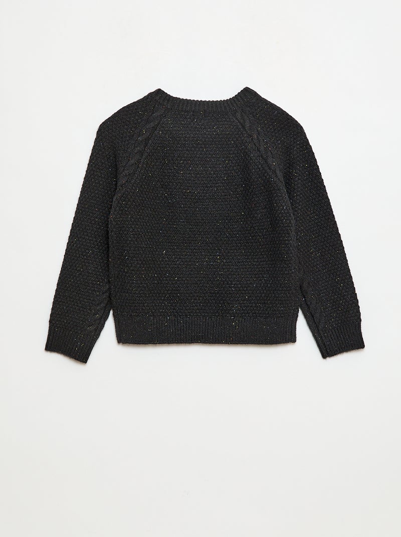 Maglione caldo a girocollo tinta unita Grigio - Kiabi