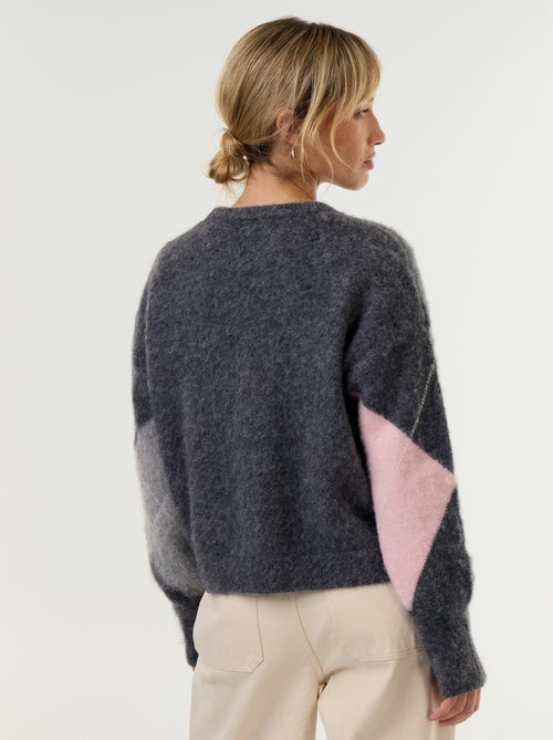 Maglione caldo a maglia girocollo - Kiabi