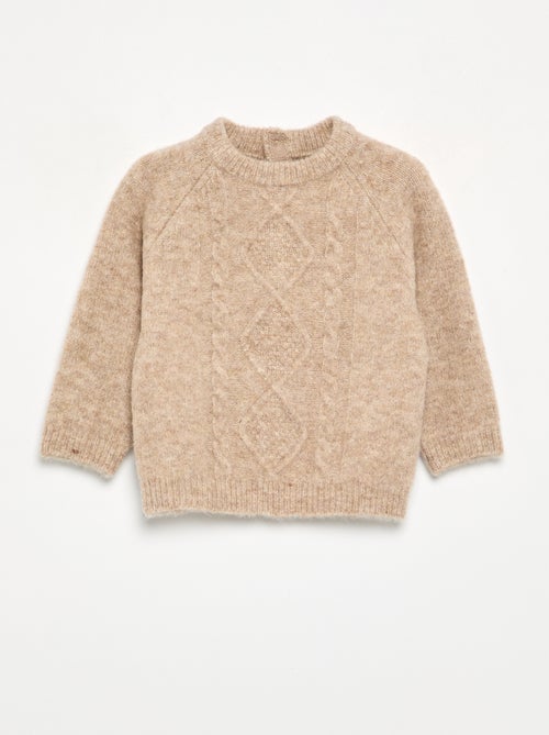 Maglione caldo a trecce - Kiabi Maglione caldo a trecce - Kiabi