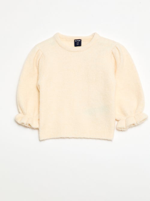 Maglione caldo con maniche a palloncino - Kiabi