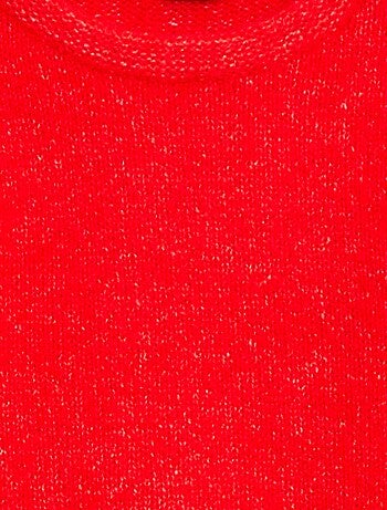 Maglione caldo con maniche a palloncino