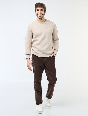 Maglione caldo tinta unita