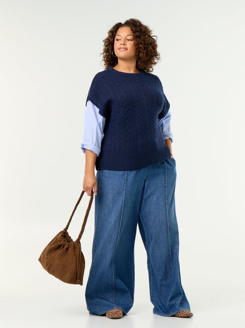 Maglione camicia 2-in-1 - Kiabi