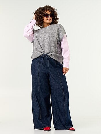 Maglione camicia 2-in-1
