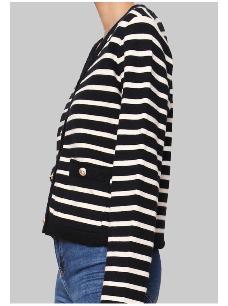 Maglione cardigan Kebello Nero Nero - Kiabi