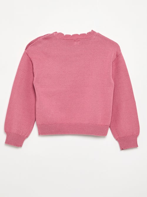 Maglione con apertura abbottonata sulla spalla - Kiabi Maglione con apertura abbottonata sulla spalla - Kiabi