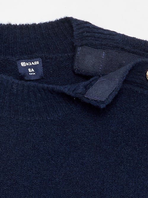 Maglione con apertura magnetica sulla spalla - Kiabi Maglione con apertura magnetica sulla spalla - Kiabi