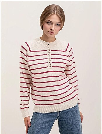 Maglione con bottoni bdart