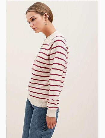 Maglione con bottoni bdart