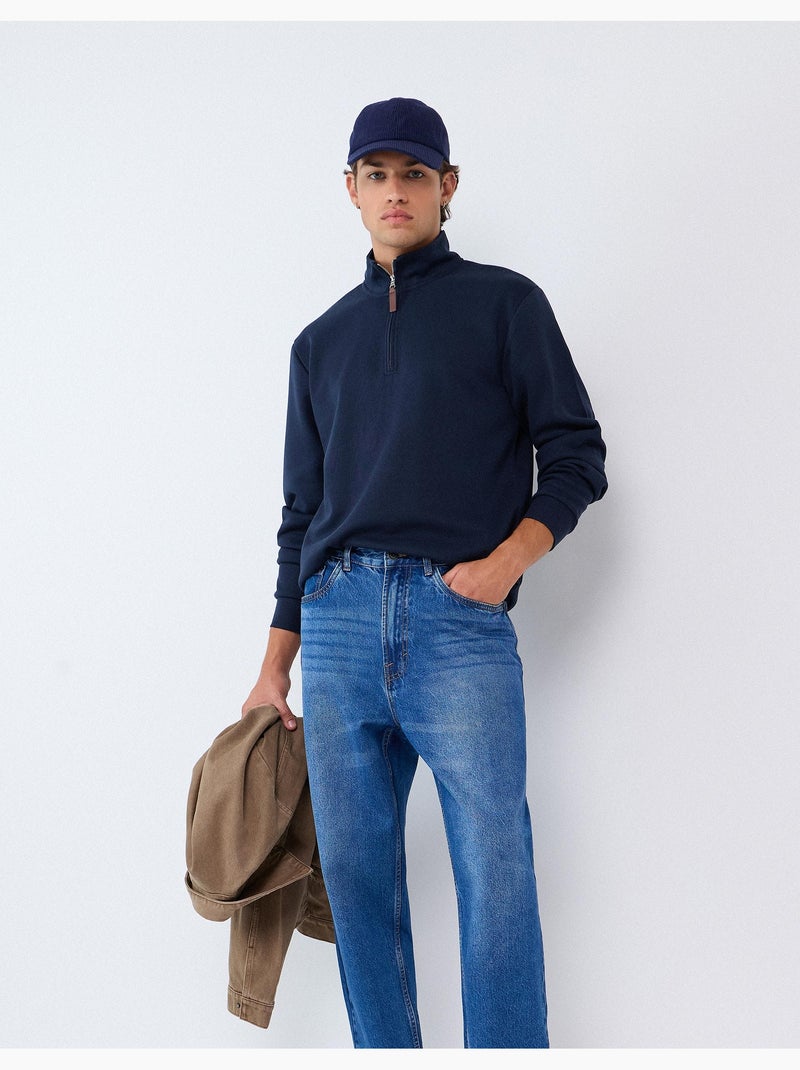 Maglione con colletto, mo fashion Blu - Kiabi