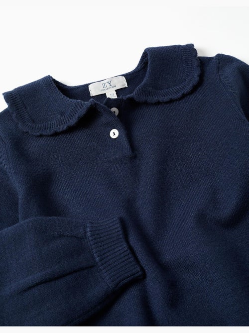 Maglione con colletto smerlato - Kiabi