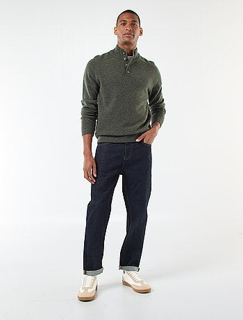 Maglione con collo a camionista