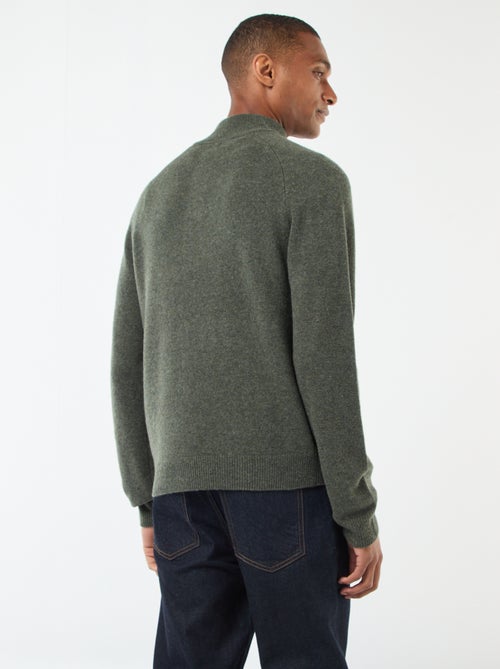 Maglione con collo a camionista - Kiabi