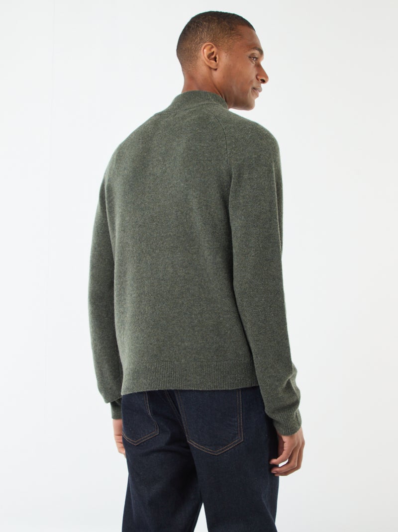 Maglione con collo a camionista Blu - Kiabi