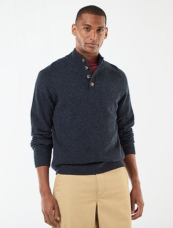 Maglione con collo a camionista