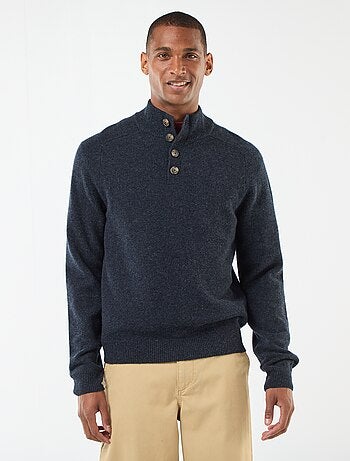 Maglione con collo a camionista