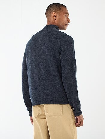 Maglione con collo a camionista