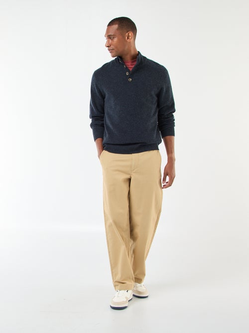 Maglione con collo a camionista - Kiabi