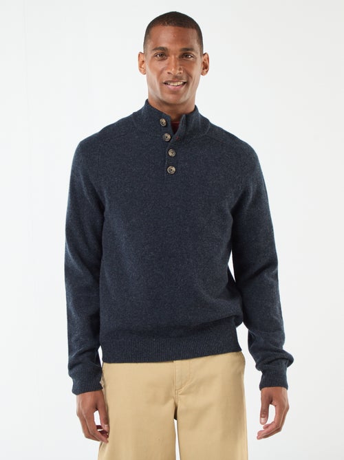 Maglione con collo a camionista - Kiabi