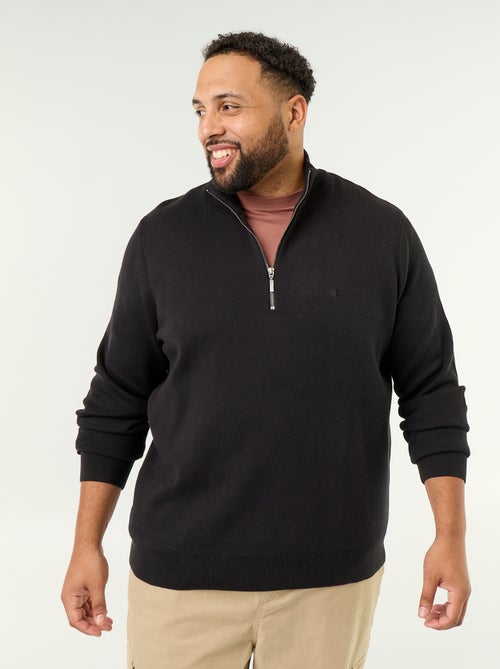 Maglione con collo a cerniera - Kiabi Maglione con collo a cerniera - Kiabi