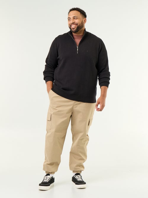 Maglione con collo a cerniera - Kiabi Maglione con collo a cerniera - Kiabi