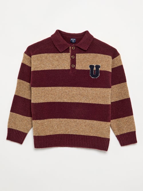 Maglione con collo a polo - Kiabi Maglione con collo a polo - Kiabi