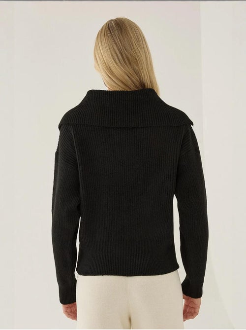 Maglione con collo a scialle e bottoni - Kiabi Maglione con collo a scialle e bottoni - Kiabi