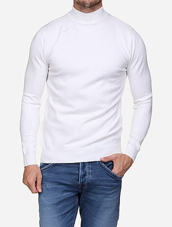 Maglione con collo a tubolare - Kenzarro
