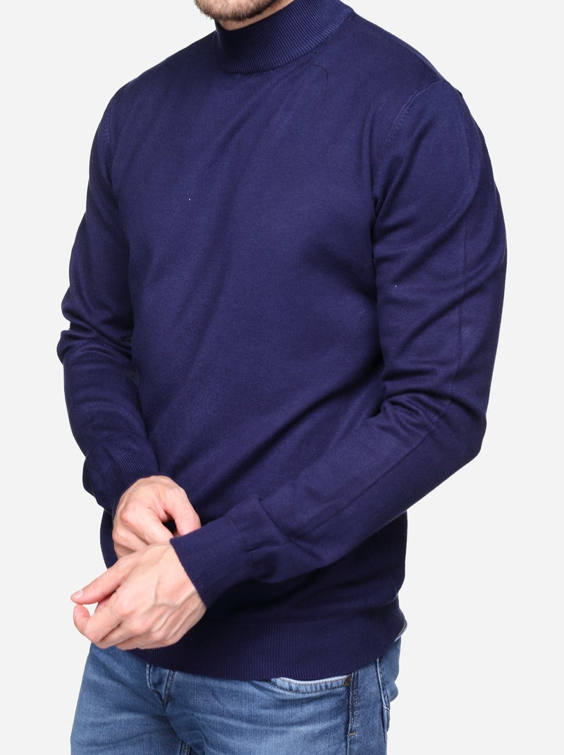 Maglione con collo a tubolare - Kenzarro Blu - Kiabi