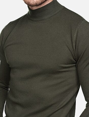 Maglione con collo a tubolare - Kenzarro