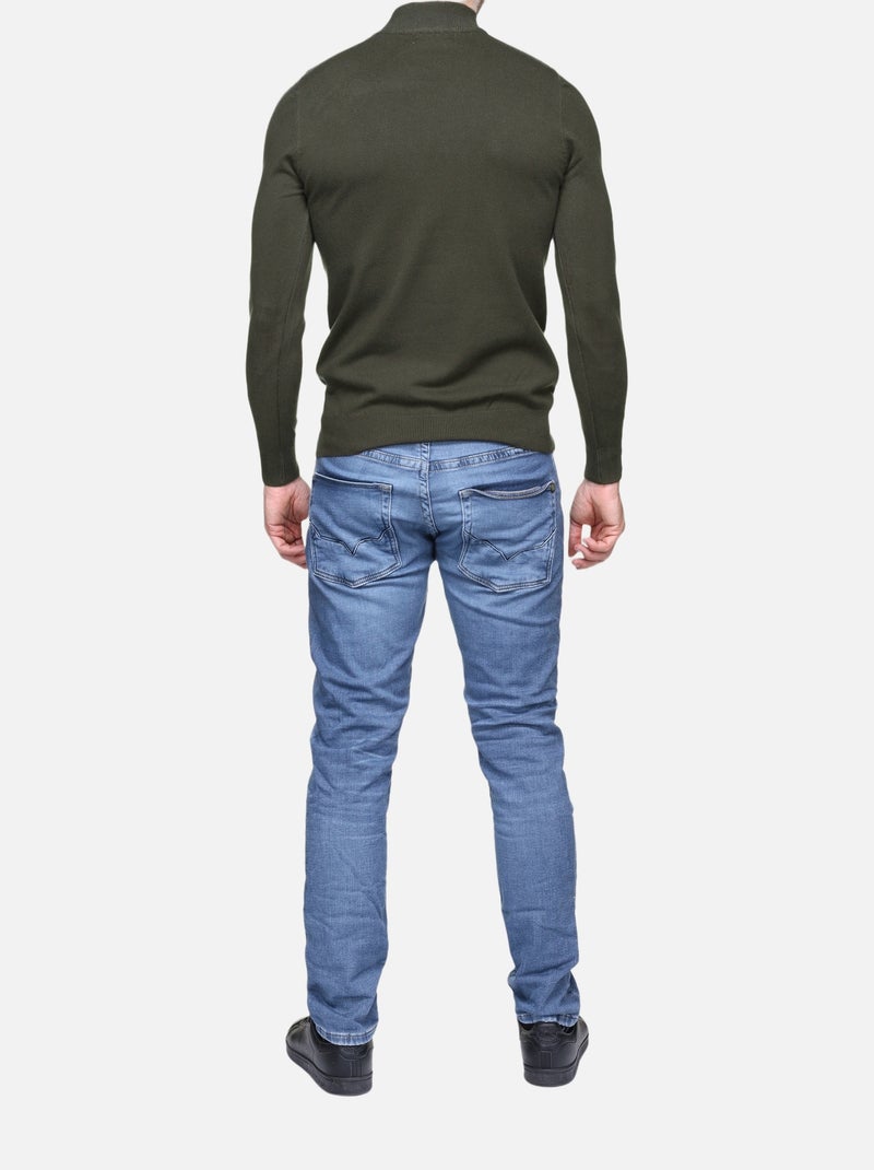 Maglione con collo a tubolare - Kenzarro Cachi - Kiabi