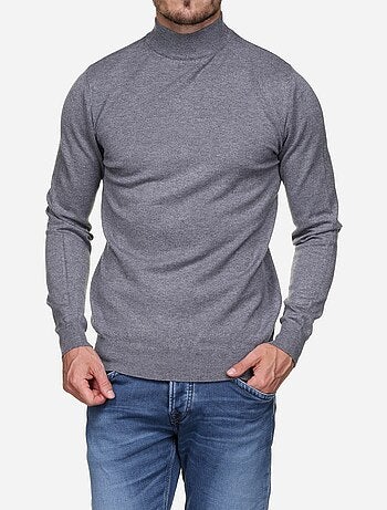 Maglione con collo a tubolare - Kenzarro