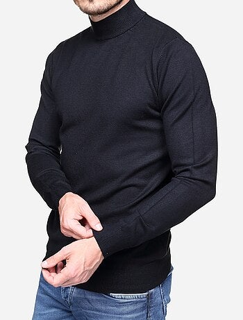 Maglione con collo a tubolare - Kenzarro