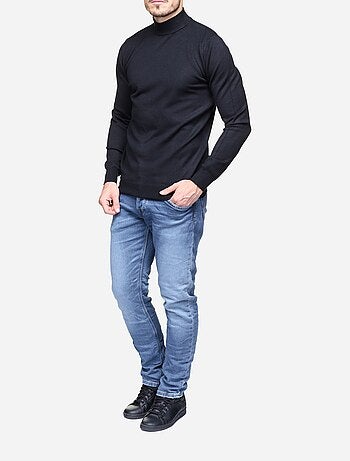 Maglione con collo a tubolare - Kenzarro