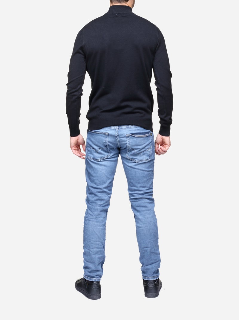 Maglione con collo a tubolare - Kenzarro Nero - Kiabi