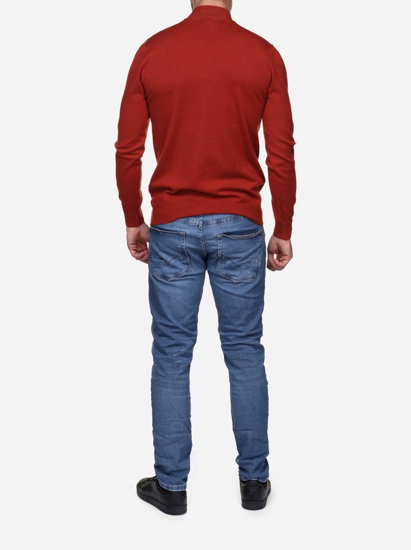 Maglione con collo a tubolare - Kenzarro Rosso - Kiabi