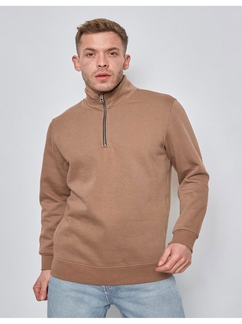 Maglione con collo a zip Kebello - Kiabi