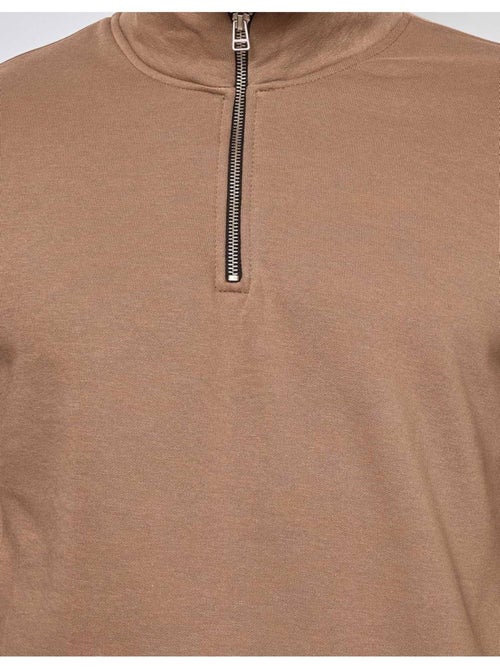 Maglione con collo a zip Kebello - Kiabi