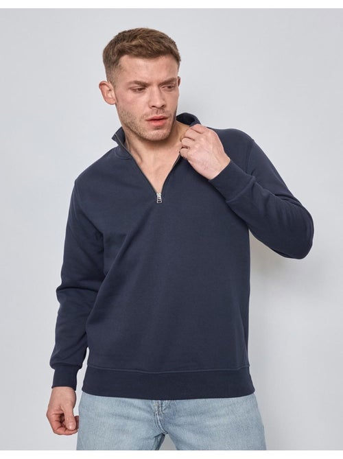 Maglione con collo a zip Kebello - Kiabi