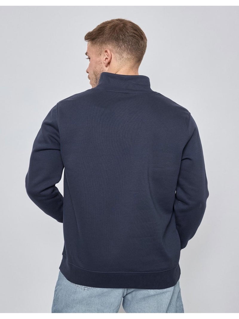 Maglione con collo a zip Kebello Blu marino - Kiabi