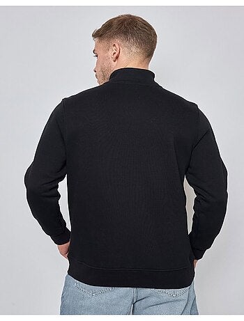 Maglione con collo a zip Kebello