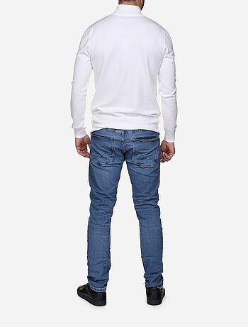 Maglione con collo alto e cerniera - Kenzarro