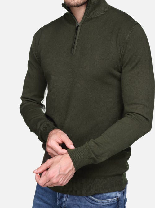 Maglione con collo alto e cerniera - Kenzarro - Kiabi Maglione con collo alto e cerniera - Kenzarro - Kiabi